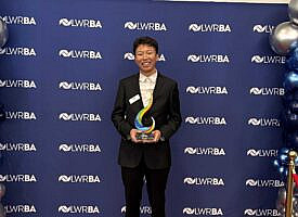 Mauldin & Jenkins Associate River Yang Receives Ray of Sunshine Award at 2024 Sandies