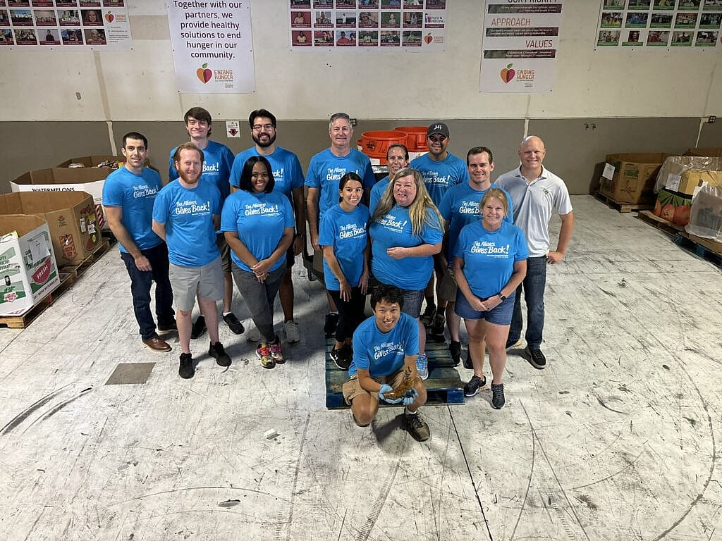 Mauldin & Jenkins Employees Volunteer with All Faiths Food Bank to Combat Hunger in the Community Mauldin & Jenkins